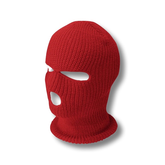 Accessories - Cherry Red Ski Mask